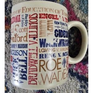 The Unemployed Philosopher’s Great Supreme Court Cases 2012 Coffee Mug FLAKING
